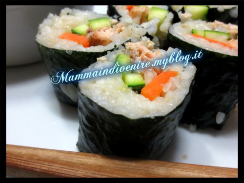 Sushi in versione modificata e casalinga: esperimenti d'oriente